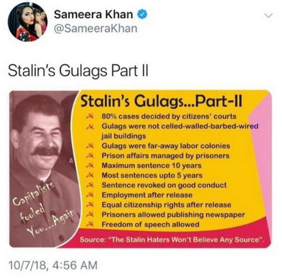 Ðна Ñ
оÑÐµÑ ÑмеÑеÑÑ Ð·Ð° СÑалина и СССР, но пÑÐ¾Ð´Ð¾Ð»Ð¶Ð°ÐµÑ Ð¶Ð¸ÑÑ Ð¸ мÑÑаÑÑÑÑ Ð² СШÐ....