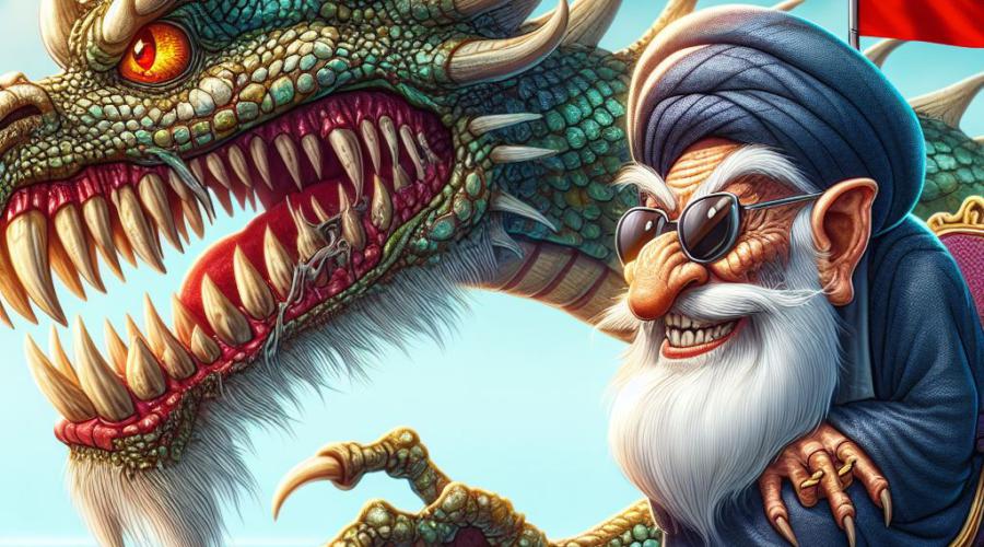 Иранский дракон оказался пожилым китайским крокодилом | FAKEOFF